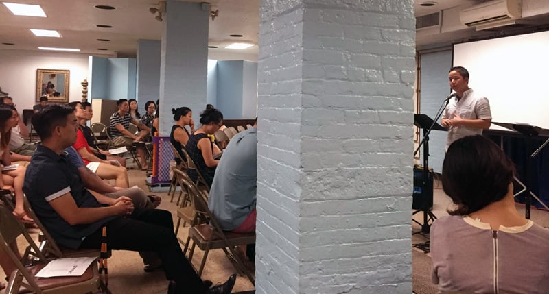 Dan speaking at GNC NYC